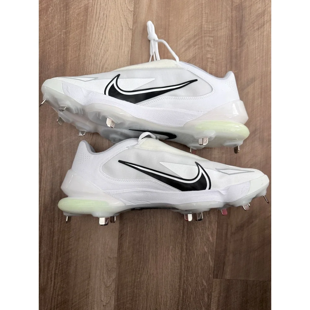 Nike‎ Air Zoom Alpha Huarache Elite 4 Low Metal Baseball Cleats CZ5915-100 12